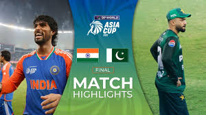 India vs Pakistan Asia Cup 2025 India vs Pakistan Asia Cup